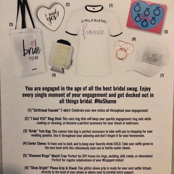 Bridal Fiancé box Miss to Mrs - Picture 3 of 3